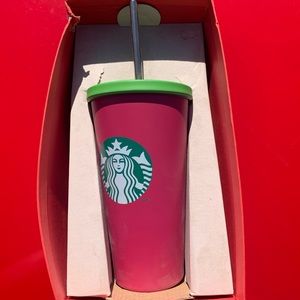 Matte watermelon Starbucks tumblr - RARE